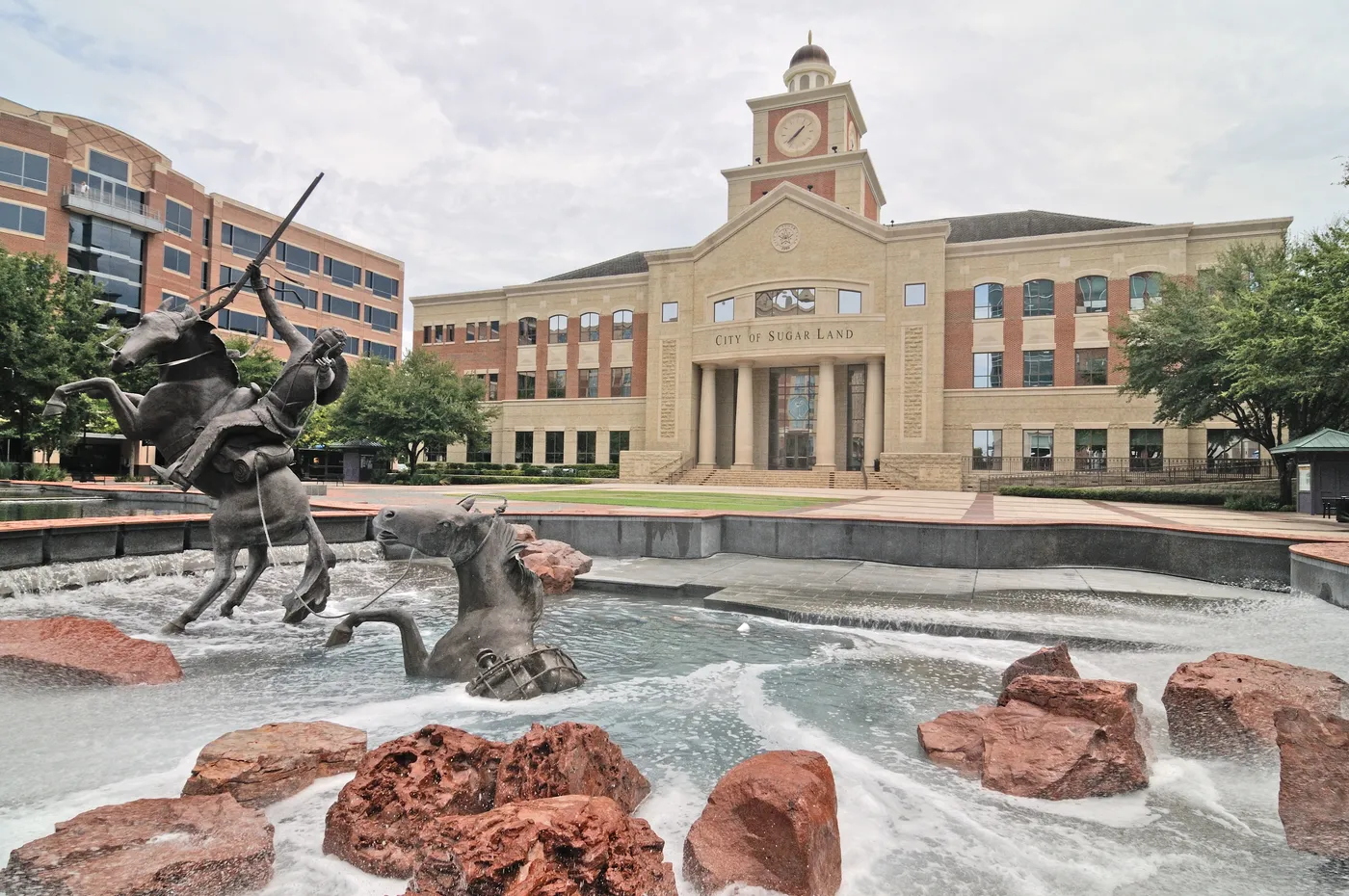 Sugar Land Town Square, in the greater Houston area