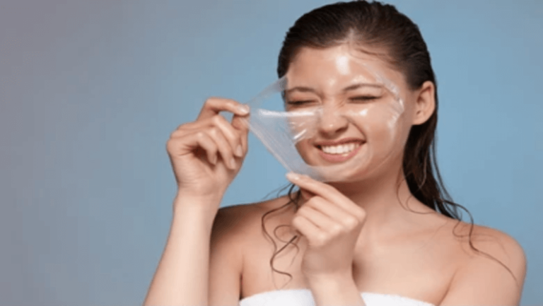 women under chemical peel treatment